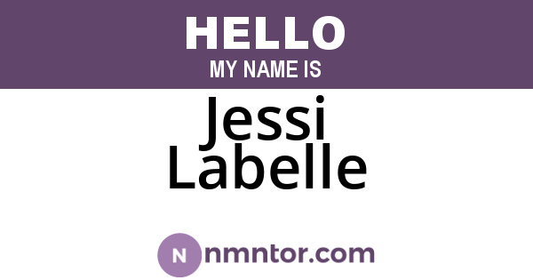 Jessi Labelle