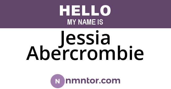 Jessia Abercrombie