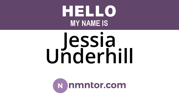 Jessia Underhill
