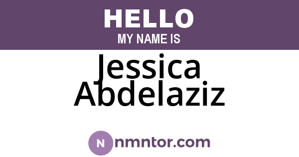 Jessica Abdelaziz