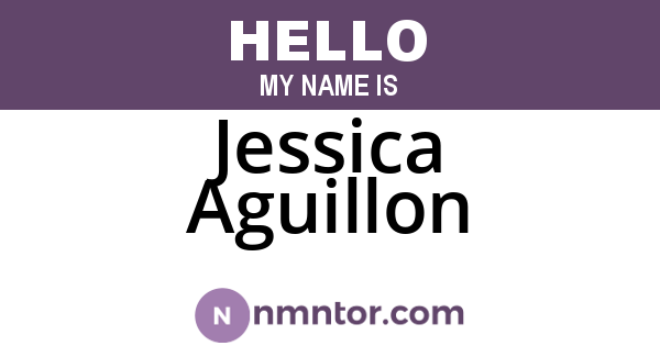 Jessica Aguillon