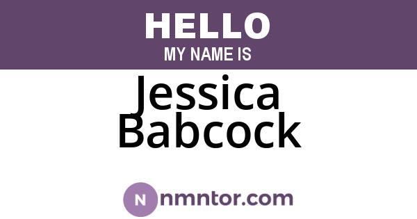 Jessica Babcock