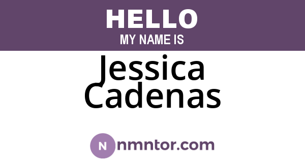 Jessica Cadenas