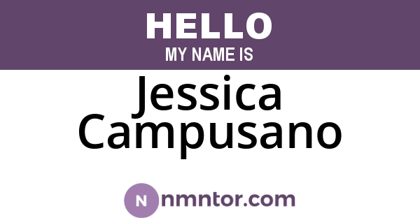 Jessica Campusano