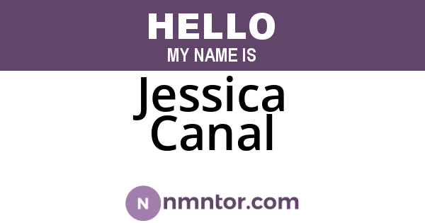 Jessica Canal