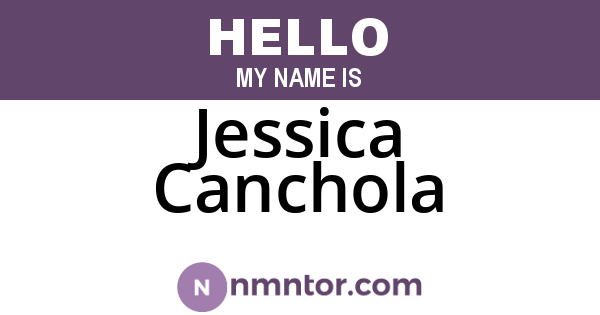 Jessica Canchola