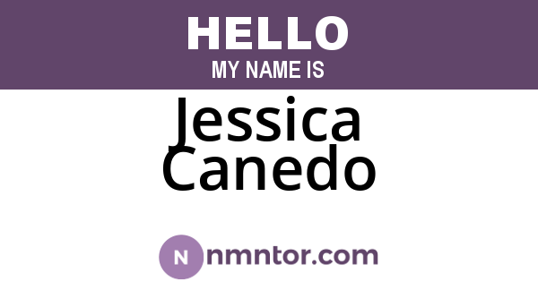 Jessica Canedo