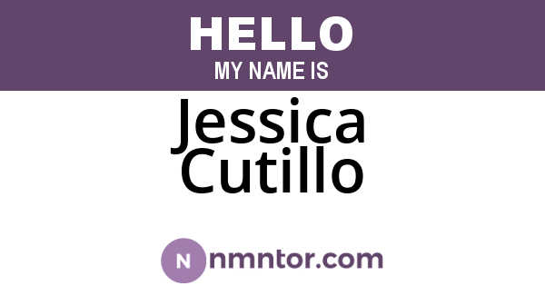 Jessica Cutillo
