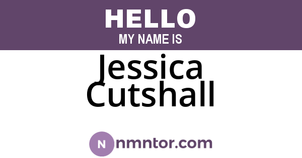 Jessica Cutshall