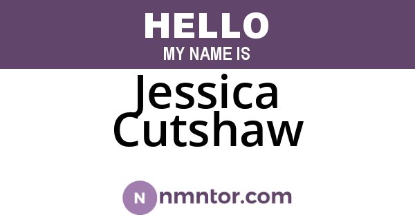 Jessica Cutshaw