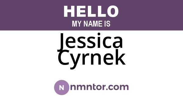 Jessica Cyrnek