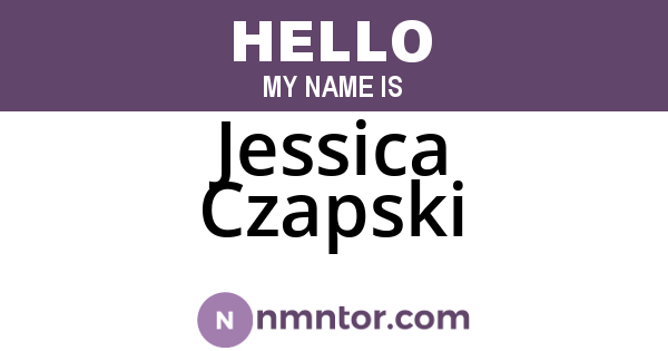Jessica Czapski