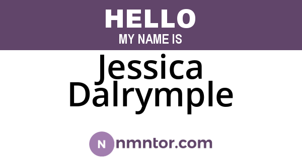 Jessica Dalrymple