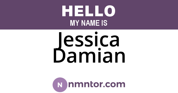 Jessica Damian