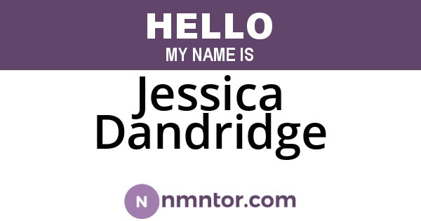Jessica Dandridge