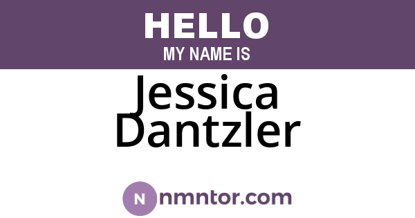 Jessica Dantzler