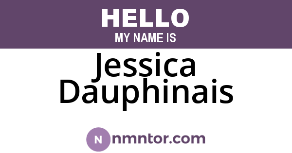 Jessica Dauphinais