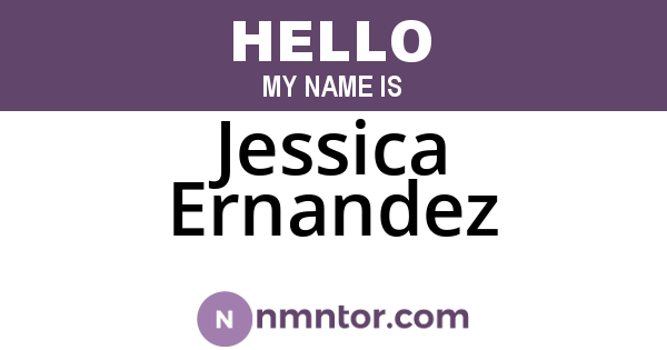 Jessica Ernandez