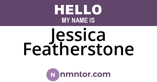 Jessica Featherstone