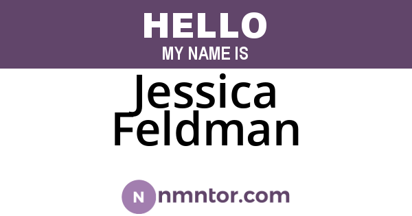 Jessica Feldman