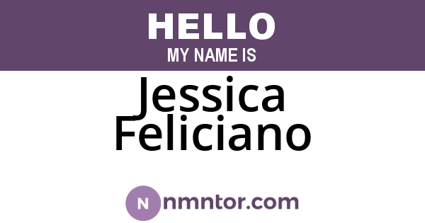 Jessica Feliciano