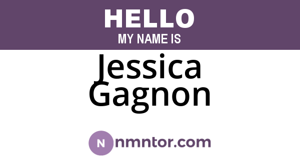 Jessica Gagnon