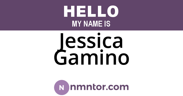 Jessica Gamino