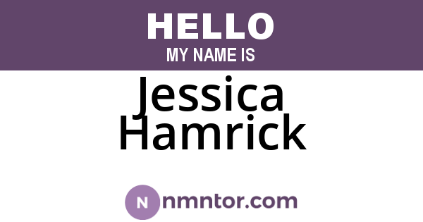 Jessica Hamrick