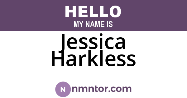 Jessica Harkless