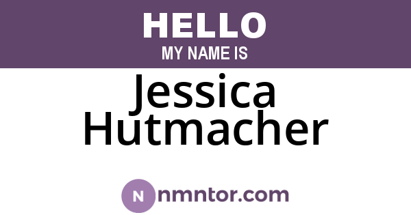 Jessica Hutmacher