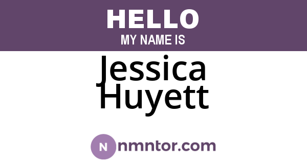 Jessica Huyett