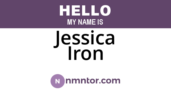 Jessica Iron