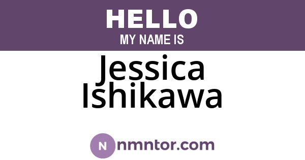 Jessica Ishikawa