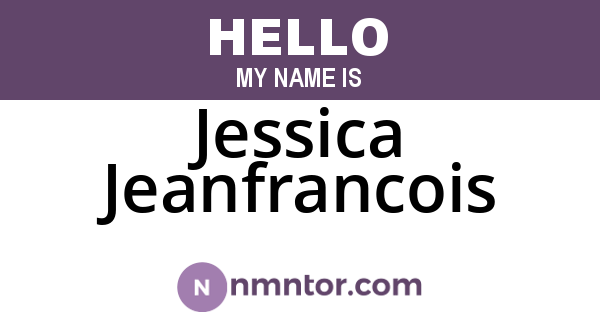 Jessica Jeanfrancois