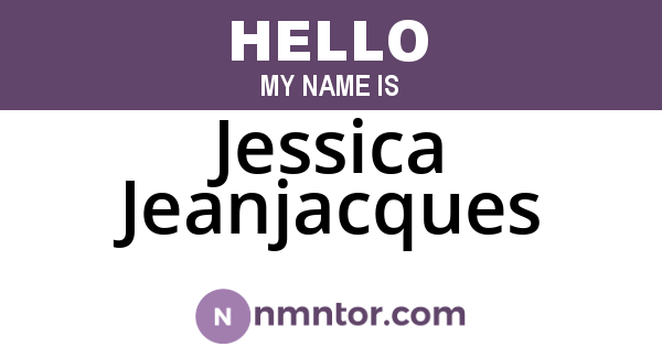 Jessica Jeanjacques