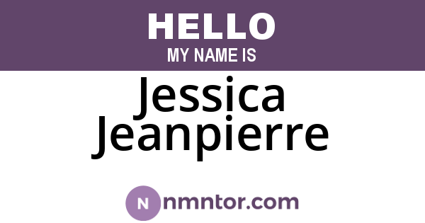 Jessica Jeanpierre