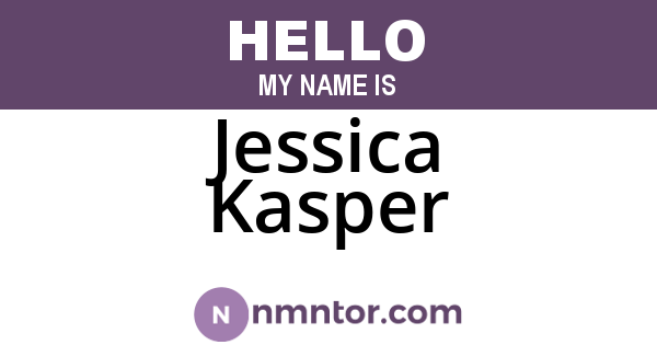 Jessica Kasper