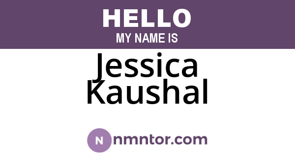 Jessica Kaushal