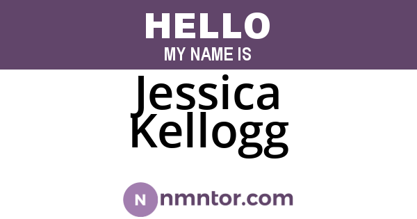 Jessica Kellogg