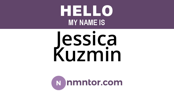 Jessica Kuzmin