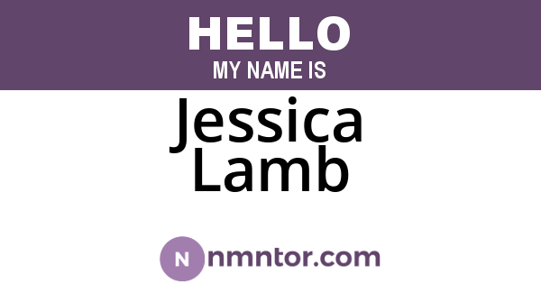 Jessica Lamb
