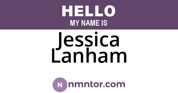 Jessica Lanham