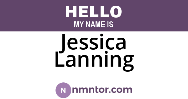 Jessica Lanning