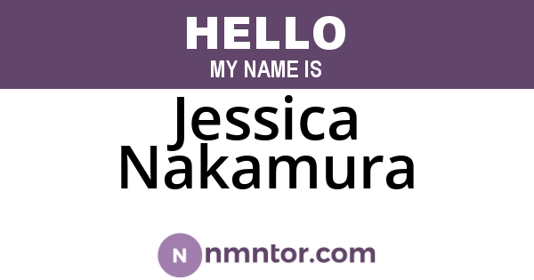 Jessica Nakamura