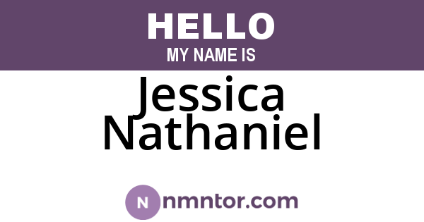 Jessica Nathaniel
