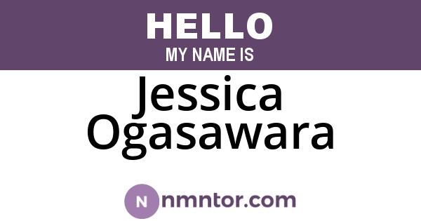 Jessica Ogasawara