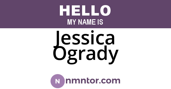 Jessica Ogrady