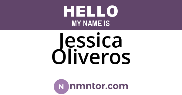 Jessica Oliveros