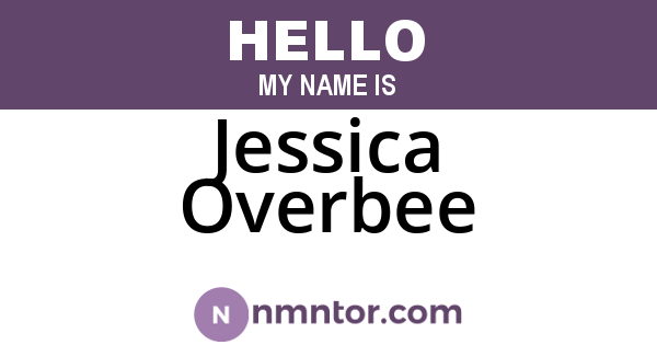 Jessica Overbee