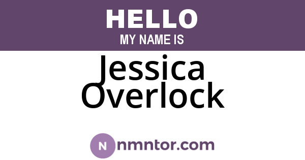 Jessica Overlock